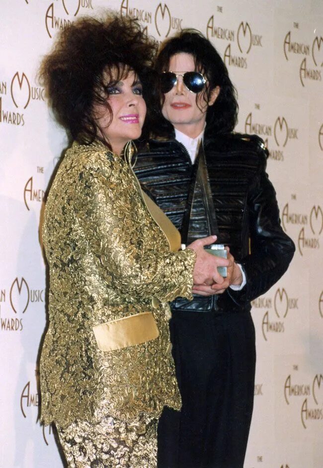 Michael Jackson and Elizabeth Taylor. Джексон тейлор