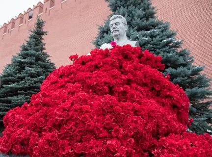 Цветы сталину сегодня