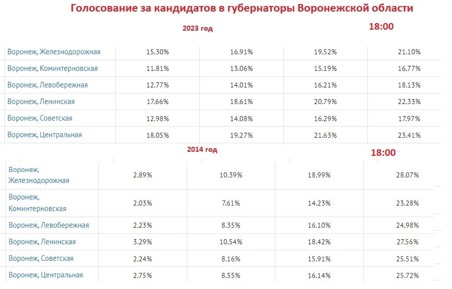 Где проголосовать в воронеже