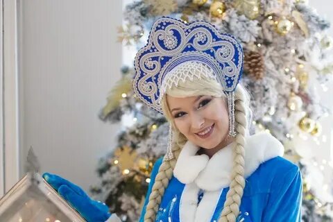 Юная снегурка