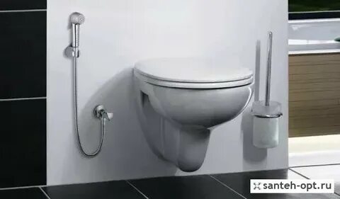 Инсталляция гигиенического душа