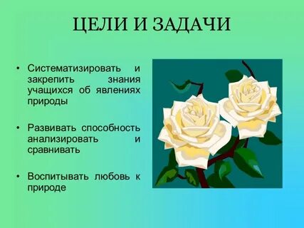 Цели апрель