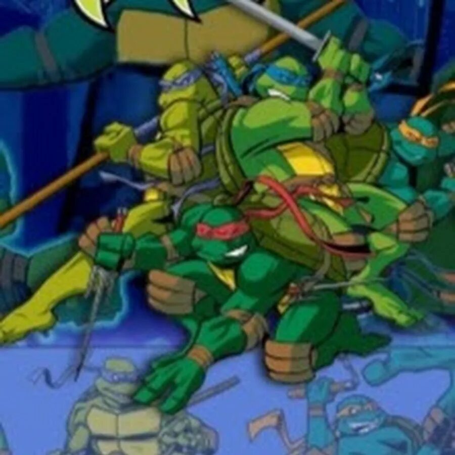 Черепашки мутанты ниндзя 2003. TMNT 2003 обложка.