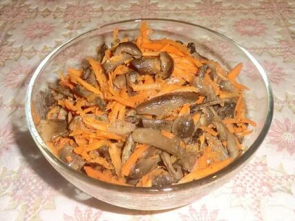 Грибы по корейски на зиму