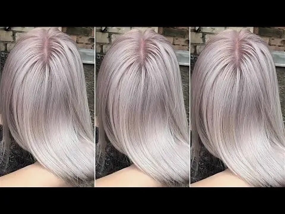 TRANSFORMATION: Pretty Blonde To Silver hair, Silver hair color, Hair waves