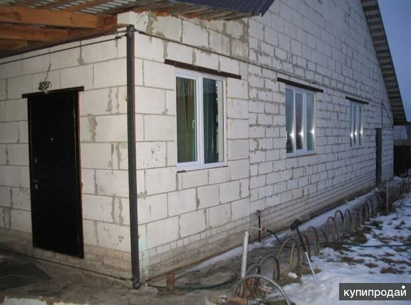Газоблок туалет
