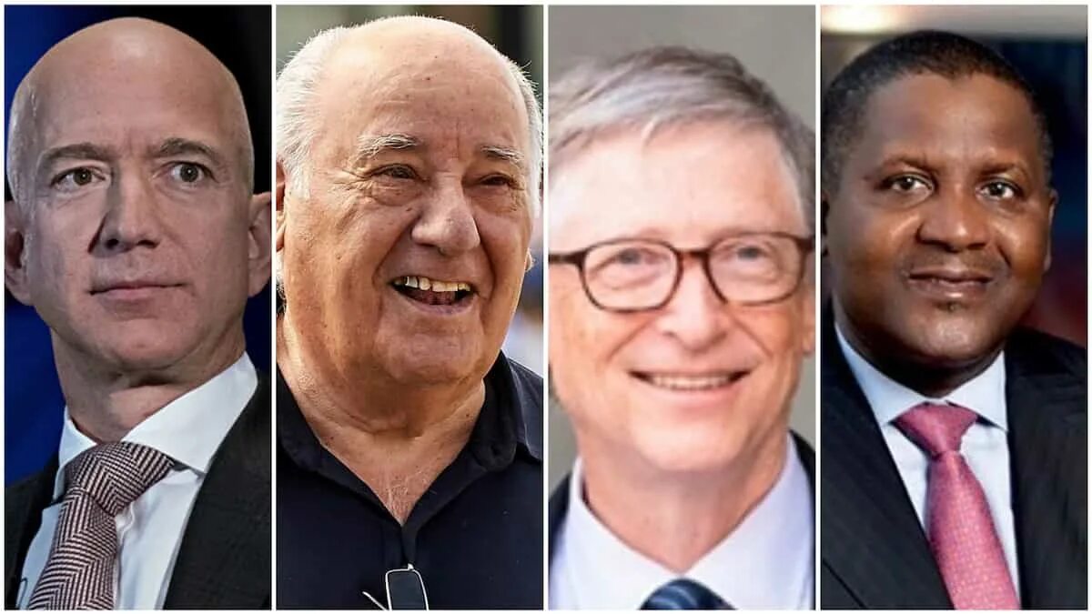 The richest people in the world