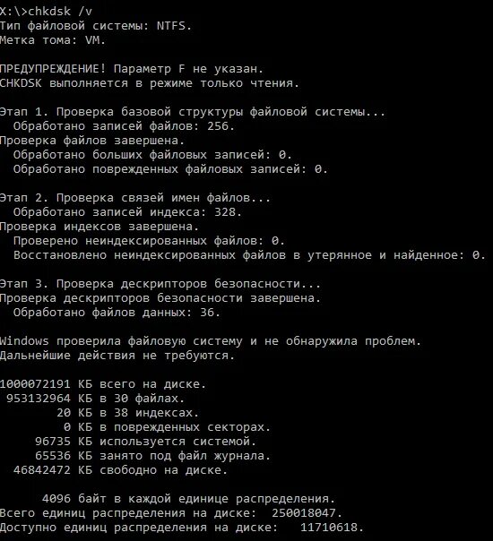 Chkdsk d. Chkdsk d