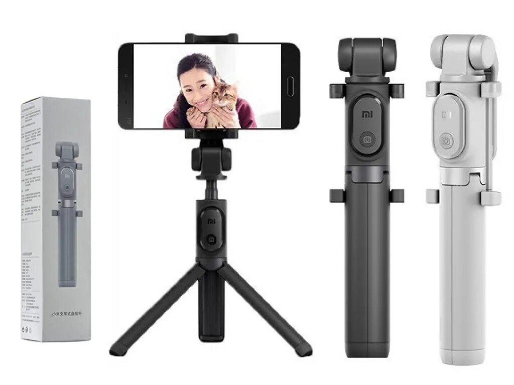 Xiaomi bluetooth selfie stick tripod. Xiaomi mi Bluetooth selfie Stick Tripod. Трипод/монопод Xiaomi mi Bluetooth selfie Stick Tripod черный. Штатив для телефона Xiaomi Tripod.