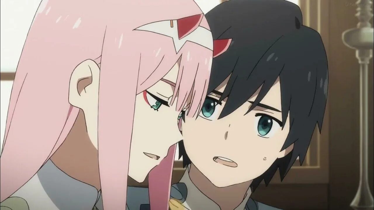 Two are better than one. Darling in the franxx amv аниме. 02 zero two и хиро. 02 и хиро аниме. хиро милый во франсе.