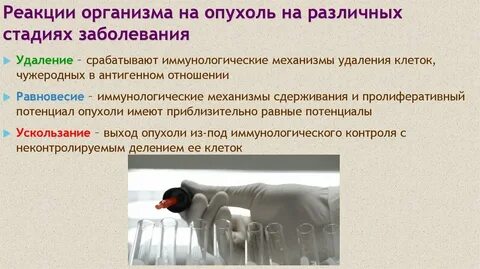 Реакции тела