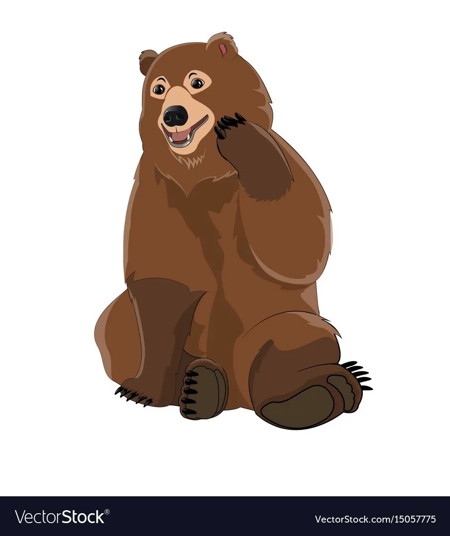 Медведь мультяшный. Медведь сидит мультяшный. Русский медведь мультяшный. Бурый медведь мультяшный.