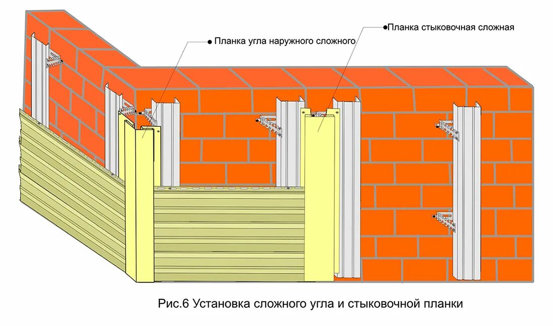 Как крепить наружный сайдинг. Металлосайдинг узлы крепления. г образный 40х40 профиль подсистема для сайдинга. шаг крепления профиля под металлосайдинг. фасадная подсистема металлпрофиль.