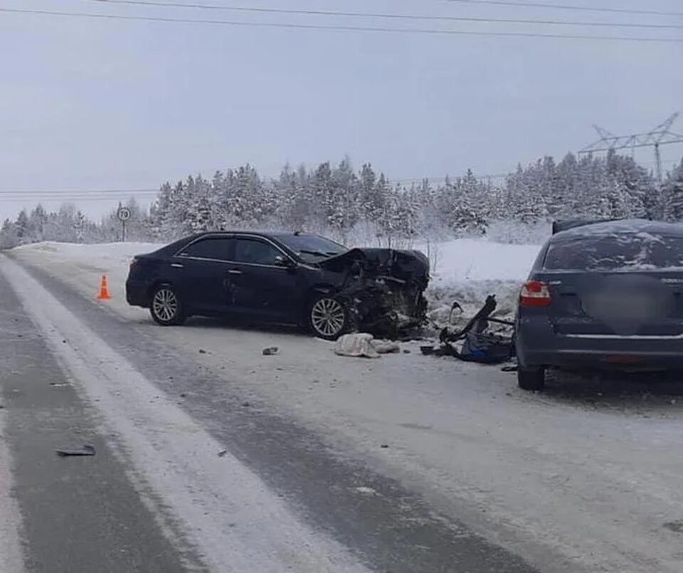 События 19 декабря. ДТП Сургут Ханты Мансийск. Авария на трассе Сургут.