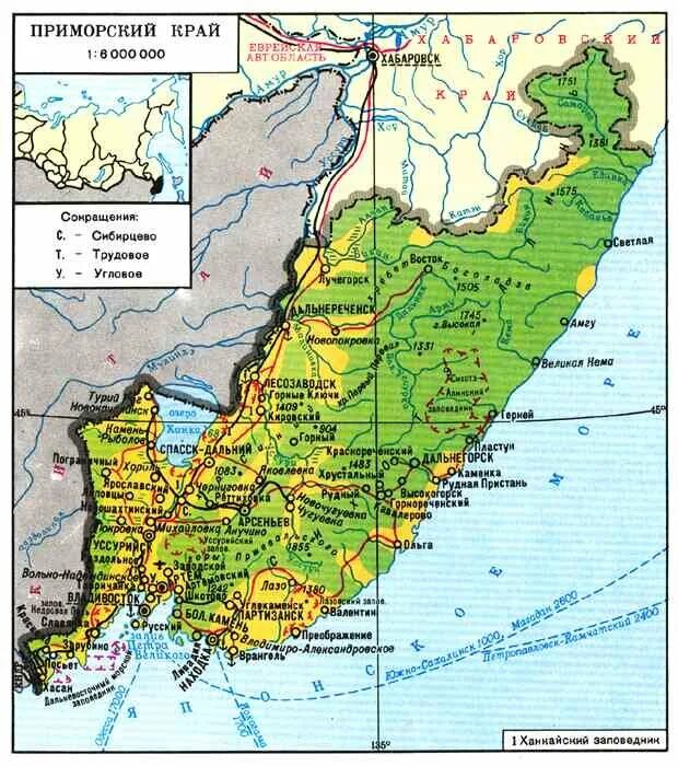 Карта Приморский край Дальний Восток. Уссурийский край на карте дальнего Востока. Географическая карта Приморского края. Карта Приморского края география. Уссурийский край вошел в состав