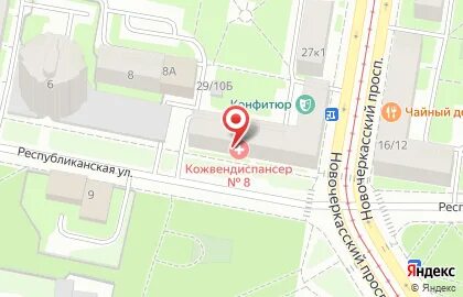 Кожвендиспансер кутузовский проспект