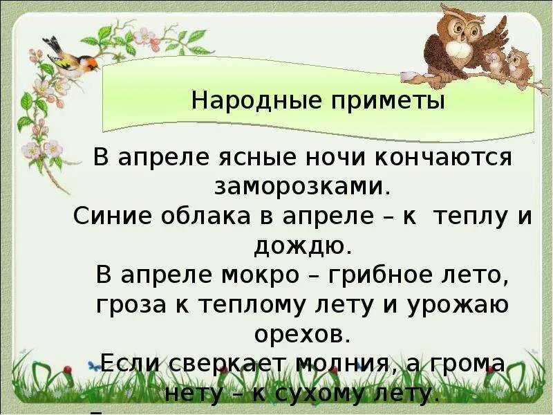 Приметы и пословицы про апрель. Приметы апреля народные. Поговорки про апрель. Апрель пословицы и поговорки для детей. Поговорки о весне 2 класс