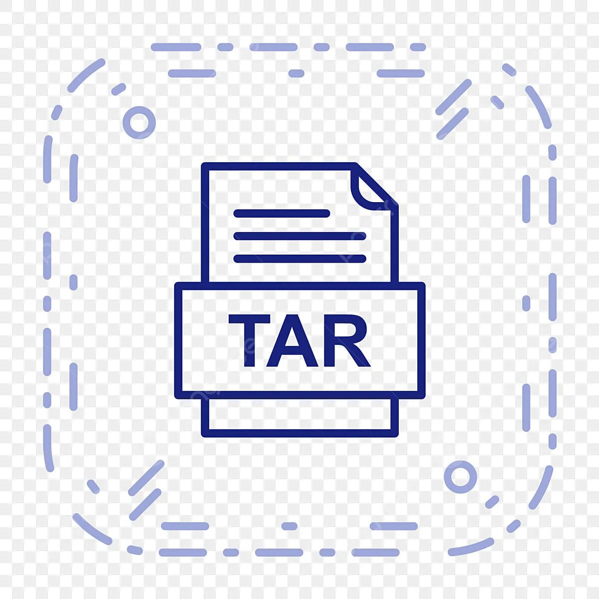 Tar. Tar file. Пиктограмма документ с карандашом. Gz. Tar file.