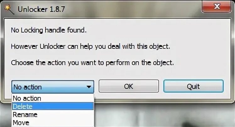 Find handle