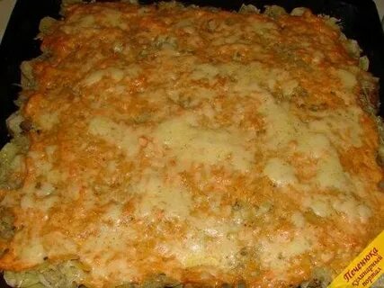 Картошка с мясом слоями рецепт