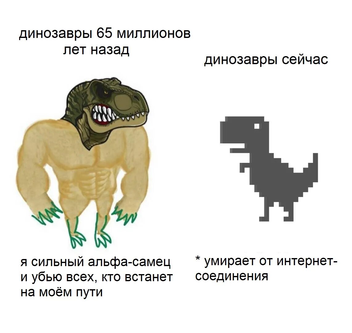 Сильнейший слабейший мем. Динозавры 65 миллионов лет назад. Доги Мем качок. Качок доге и Чимс Мем. Собаки раньше и сейчас Мем.