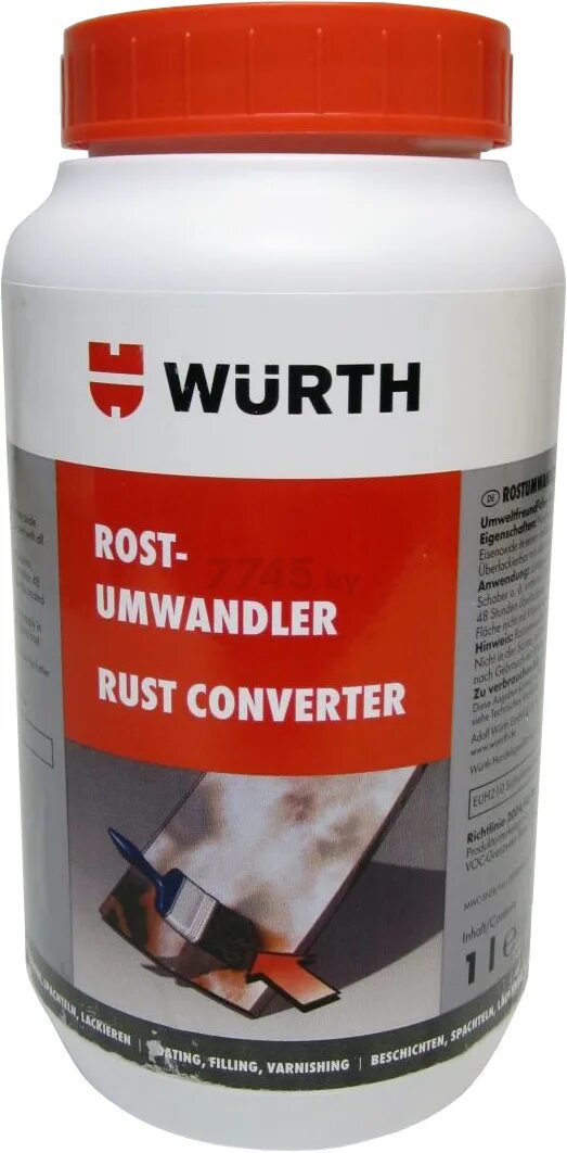 Преобразователь wurth. Wurth 0893110 преобразователь ржавчины. вюрт преобразователь ржавчины. würth rostumwandler rost umwandler преобразователь ржавчины. wert преобразователь ржавчины.