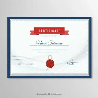 Сертификат вектор