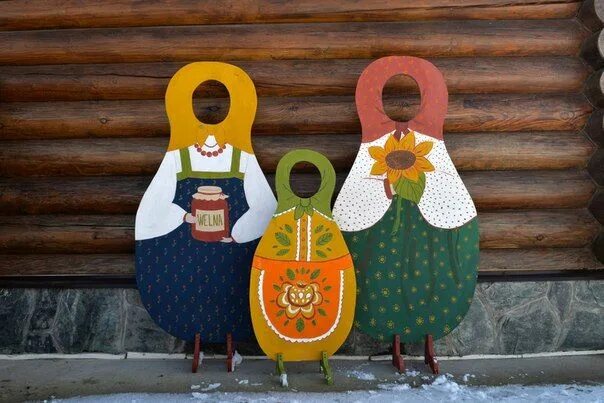 Украсим матрешку. Тантамареска на масленицу. Декорации на масленицу. Матрешка для фотозоны на масленицу. Фото зона в народном стиле.