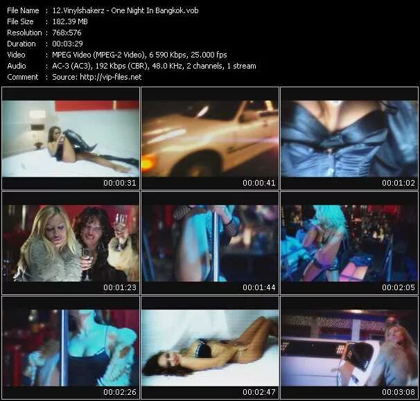 Vinylshakerz one night in bangkok