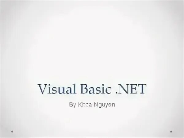 Basic history. Basic history