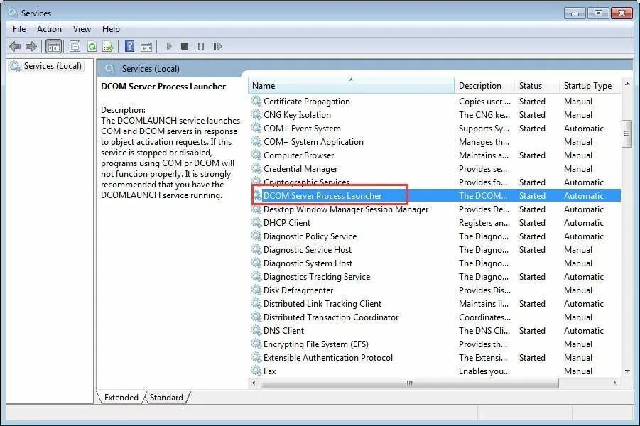 Dcomlaunch в реестре. Dcomlaunch служба. DCOM service. Просмотр запущенных служб в Windows Server. Process launcher c