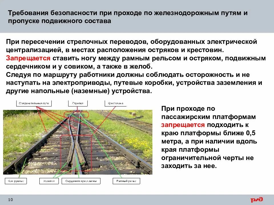 Требования безопасности при прохождении ЖД путей. Требования безопасности при проходе по железнодорожным путям. Требования безопасности на железнодорожных путях. Требования к железнодорожному пути.