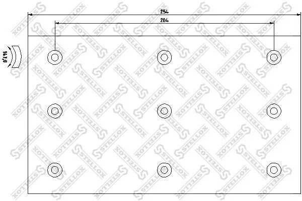 Накладки тормозные STELLOX 85-00959-SX. Комплект накладок STELLOX 85-01036-SX. 8501001sx(STELLOX).