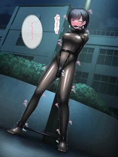 ラバー スーツ 緊縛