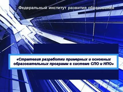 Российский институт развития профессионального образования
