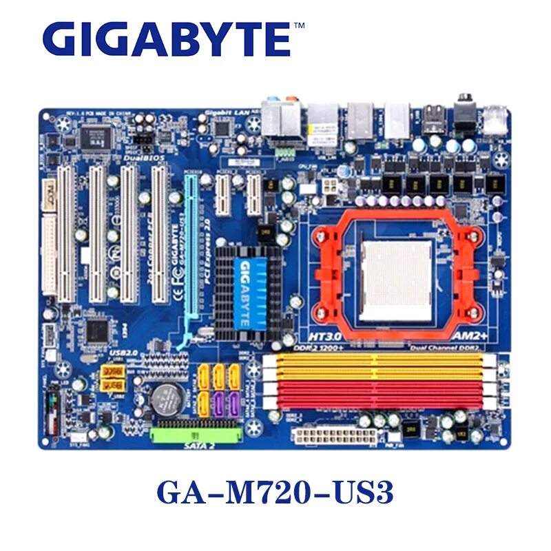 Gigabyte socket am3. Материнская плата gigabyte am2. gigabyte ga m720 us3. socket am2+ материнская плата. ga-m720-us3.