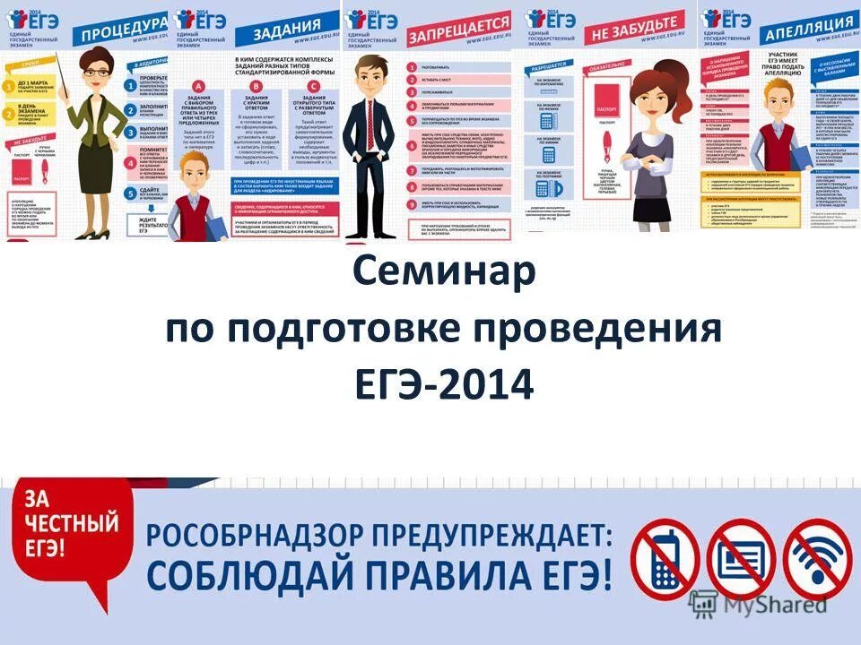 правила проведения егэ