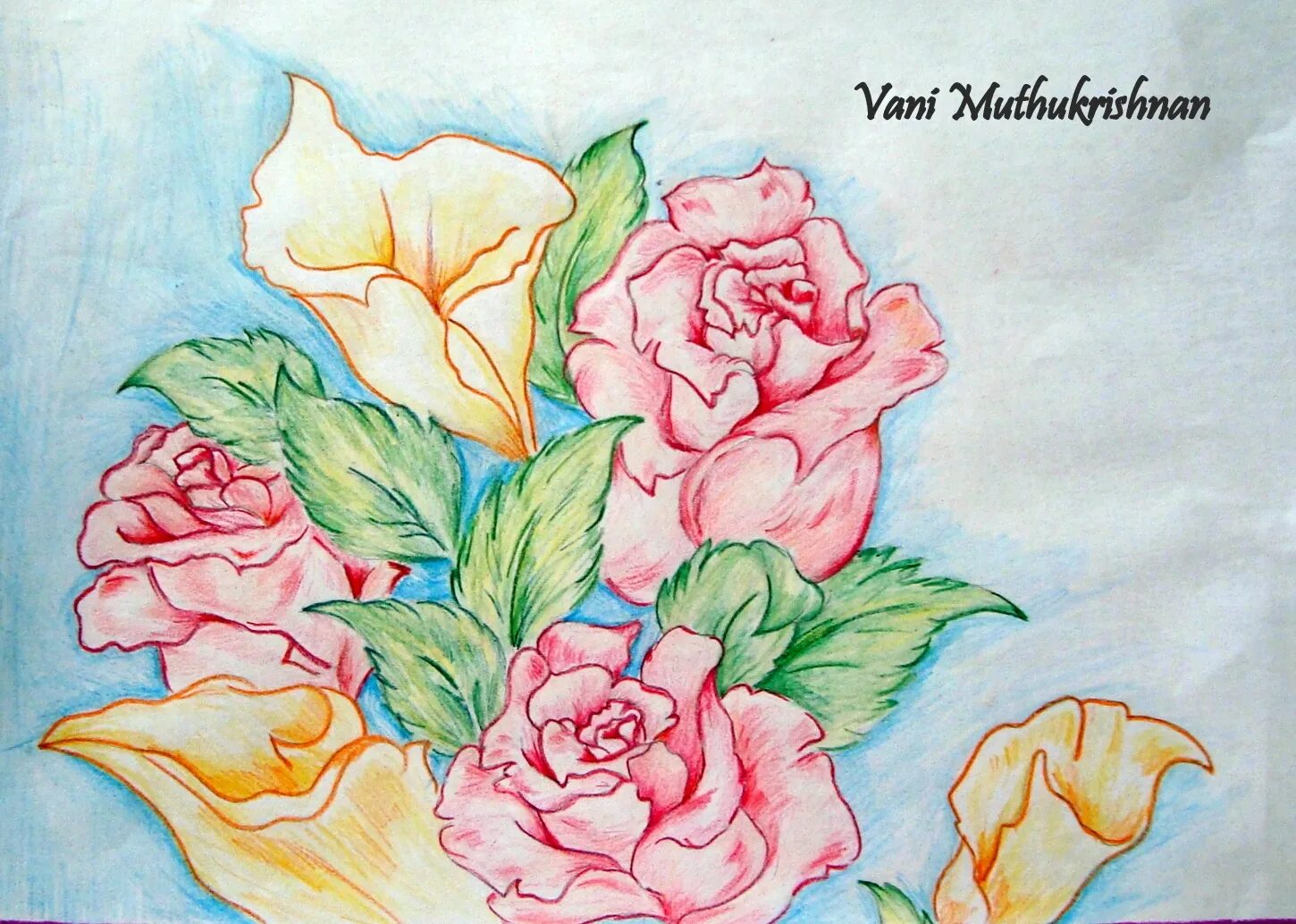 Нарисовать цветы. Цветы цветными карандашами. Рисунки цветов для срисовки. Цветы для рисования. Красивая открытка карандашом