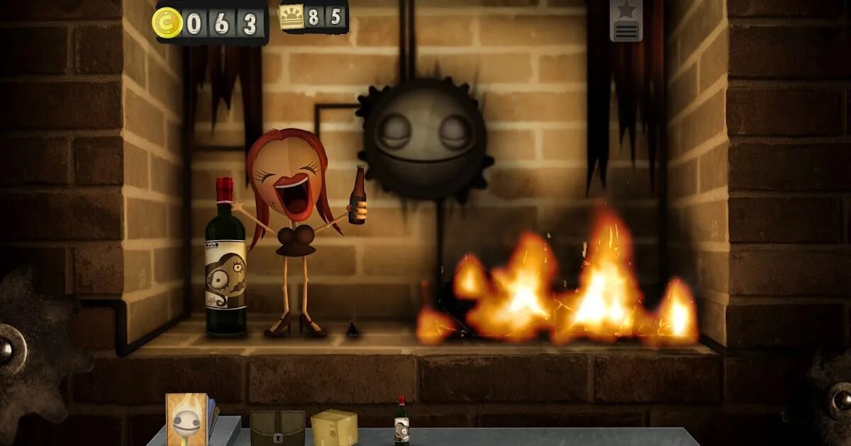 Игра где нужно все сжигать. Little inferno game. Little inferno. Литтле инферно. Little inferno ps4.