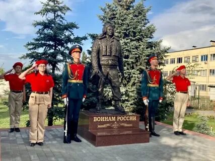Открытие памятника волжский