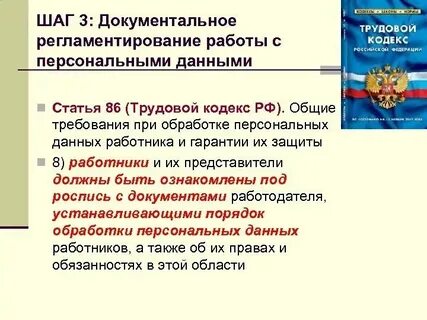 Гарантия защиты персональных данных работника