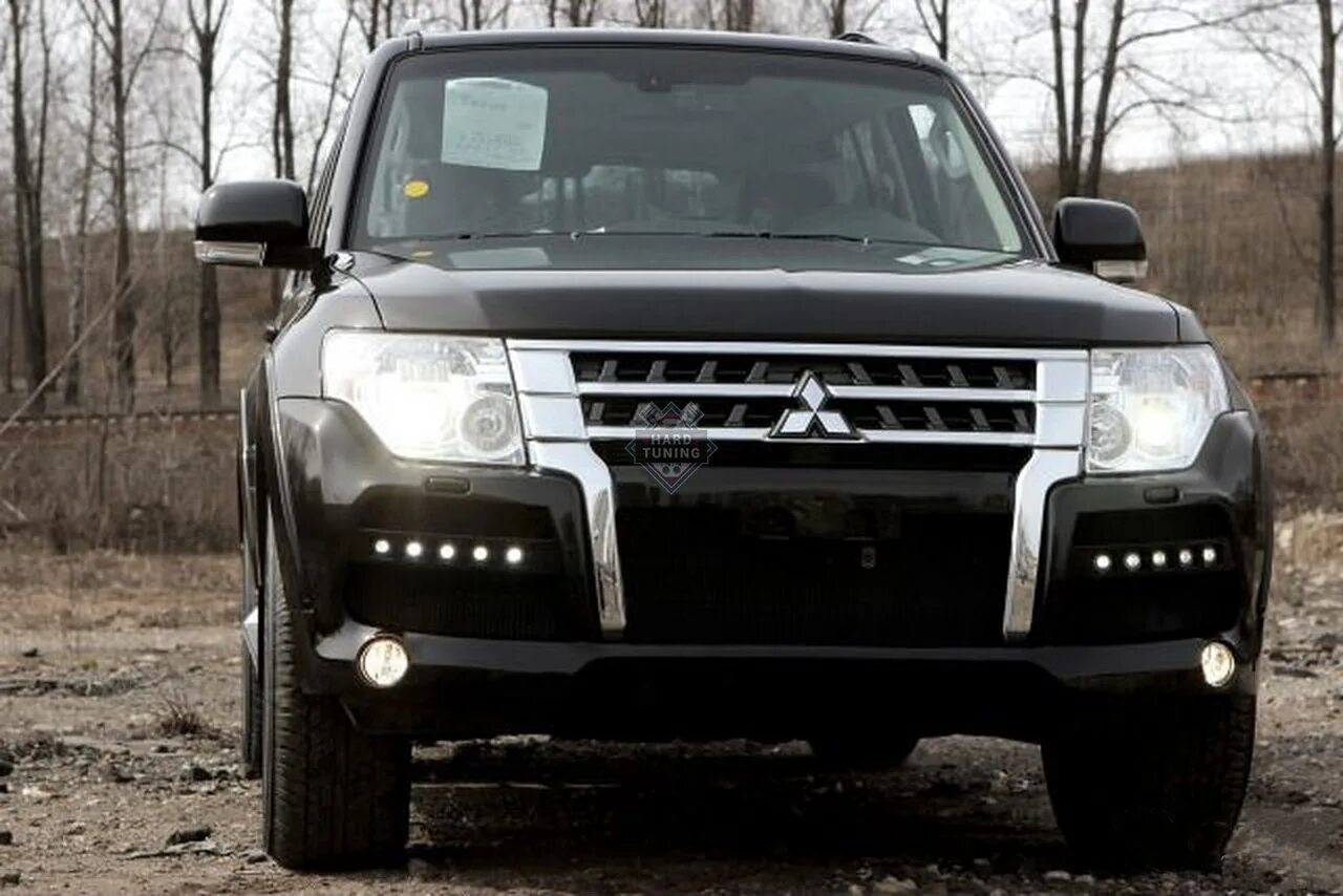 Обвес Митсубиси Паджеро 4. Тюнинговые Митсубиси Паджеро 4. Mitsubishi Pajero 4 Tuning. Бампер HT Mitsubishi Pajero 4.