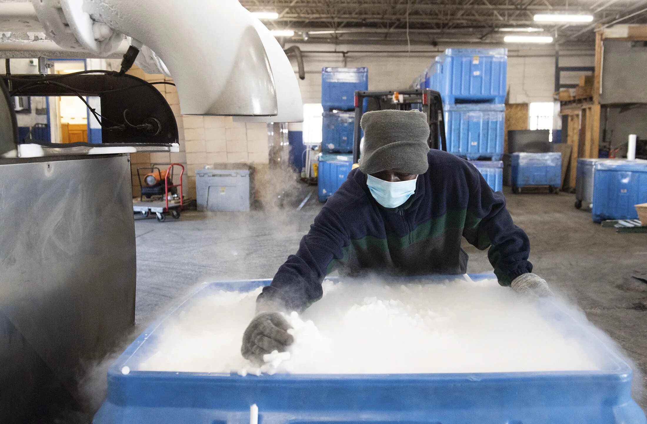 Ice factory