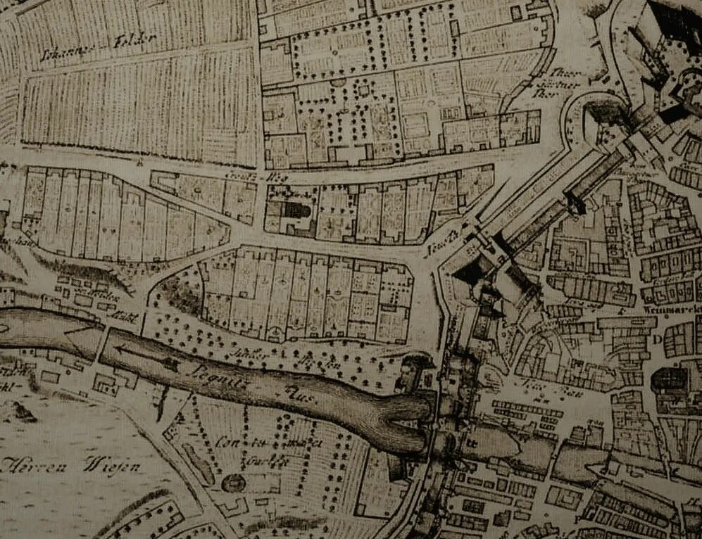 Градостроительство Нюрнберг. Nuremberg Exhibition Centre Map. Old plan