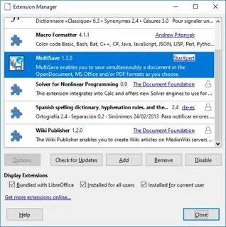 Extension pdf
