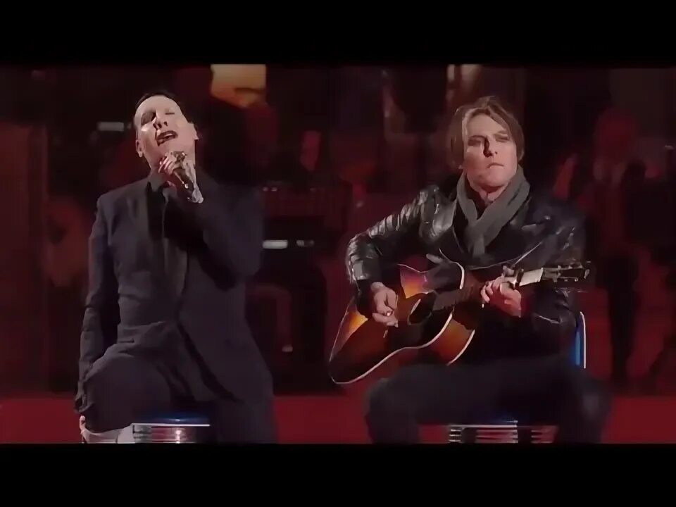 Tyler bates joel j richard. Marilyn manson and tyler bates performing sweet dreams (acoustic) live on italian tv show music фото с надписями.