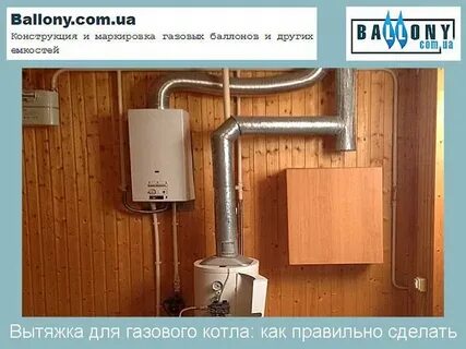 Вытяжка для газового котла своими руками