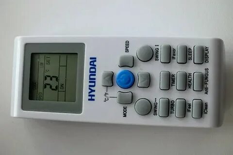 Пульт кондиционера хундай