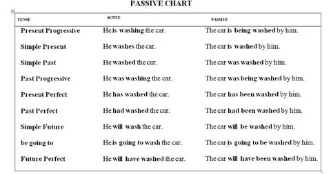 He wash present simple