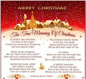 Think of christmas